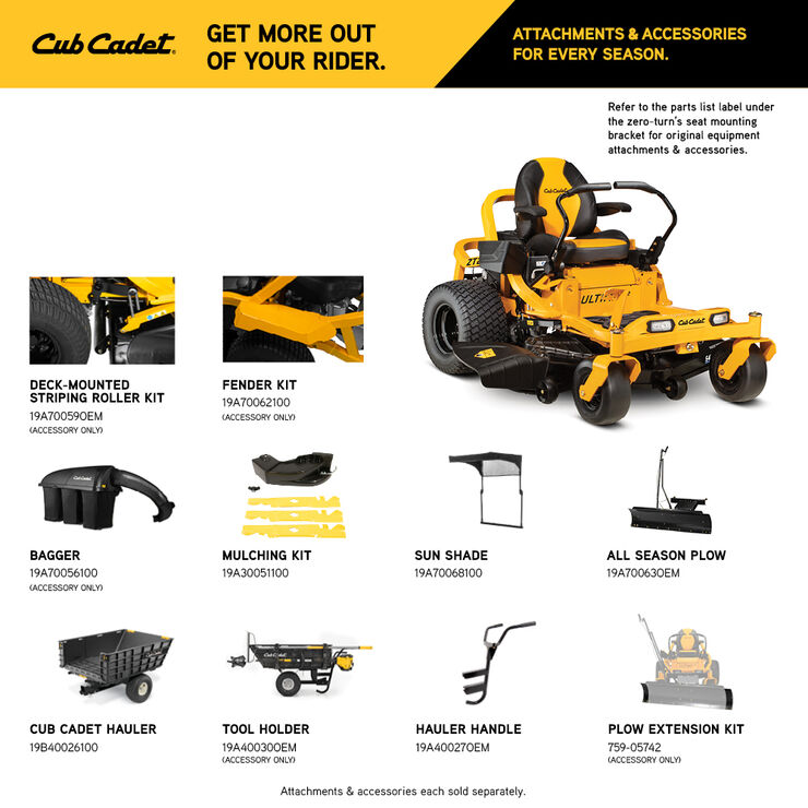 Cub Cadet ZT2 54 (17AIEAC3A10) Cub Cadet ZT2 54 (17AIEAC3A10)