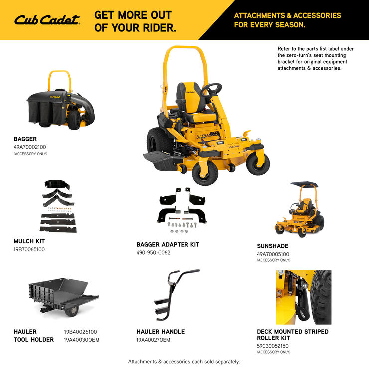 Cub Cadet ZTXS5 54 (47RKCAB7A10) Cub Cadet ZTXS5 54 (47RKCAB7A10)