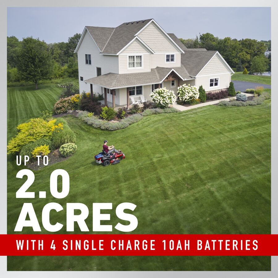 Toro 60V MAX* 42 in. (107 cm) TimeCutter® Zero Turn Mower - (4) 10.0Ah Batteries Included (75841)