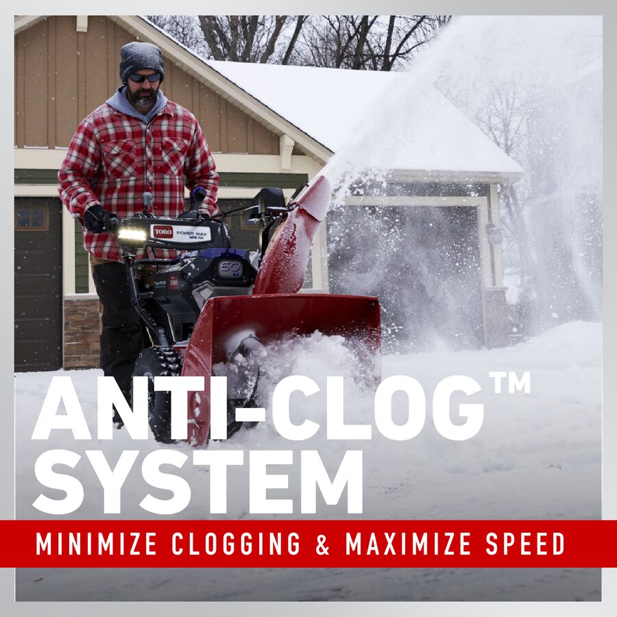 Toro 60V MAX* 24 in. (61 cm) Power Max® e24 Two-Stage Snow Blower - (2) 6.0Ah Batteries Included (39924)