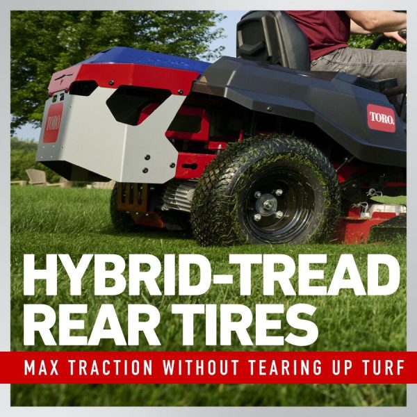 Toro 60V MAX* 54 in. (137 cm) TimeCutter® MyRIDE® Zero Turn Mower with (5) 10.0Ah & (1) 4.0Ah Batteries and Charger (75851)