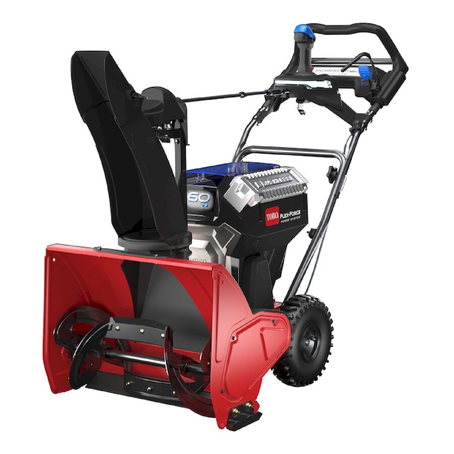 Toro 60V MAX* 24 in. (61 cm) SnowMaster® Single-Stage Snow Blower - (1) 10.0Ah & (1) 5.0Ah Batteries Included (39915)