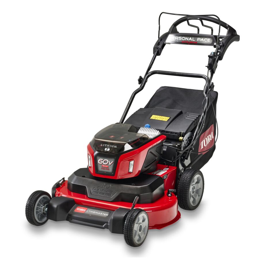 Toro 60V MAX* 30 in. (76 cm) eTimeMaster® Personal Pace® Lawn Mower - (2) 10.0Ah Batteries Included (21491)