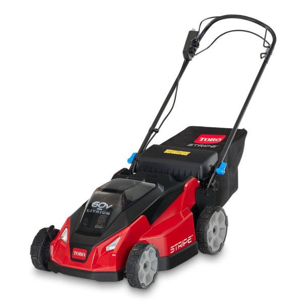 Toro 60V MAX* 21 in. (53 cm) Stripe® Self-Propelled Mower - 6.0Ah Battery/Charger Included (21621)