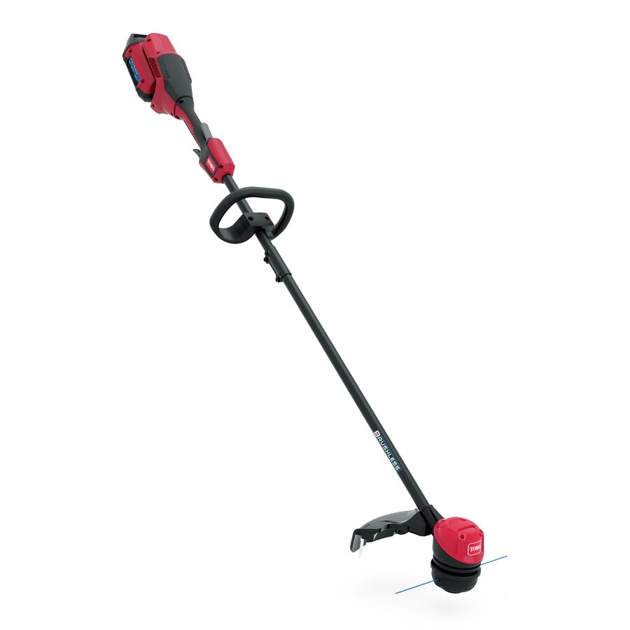 Toro 60V MAX* 15 in. (38.1 cm) Brushless String Trimmer - 2.0Ah Battery Included (51831)