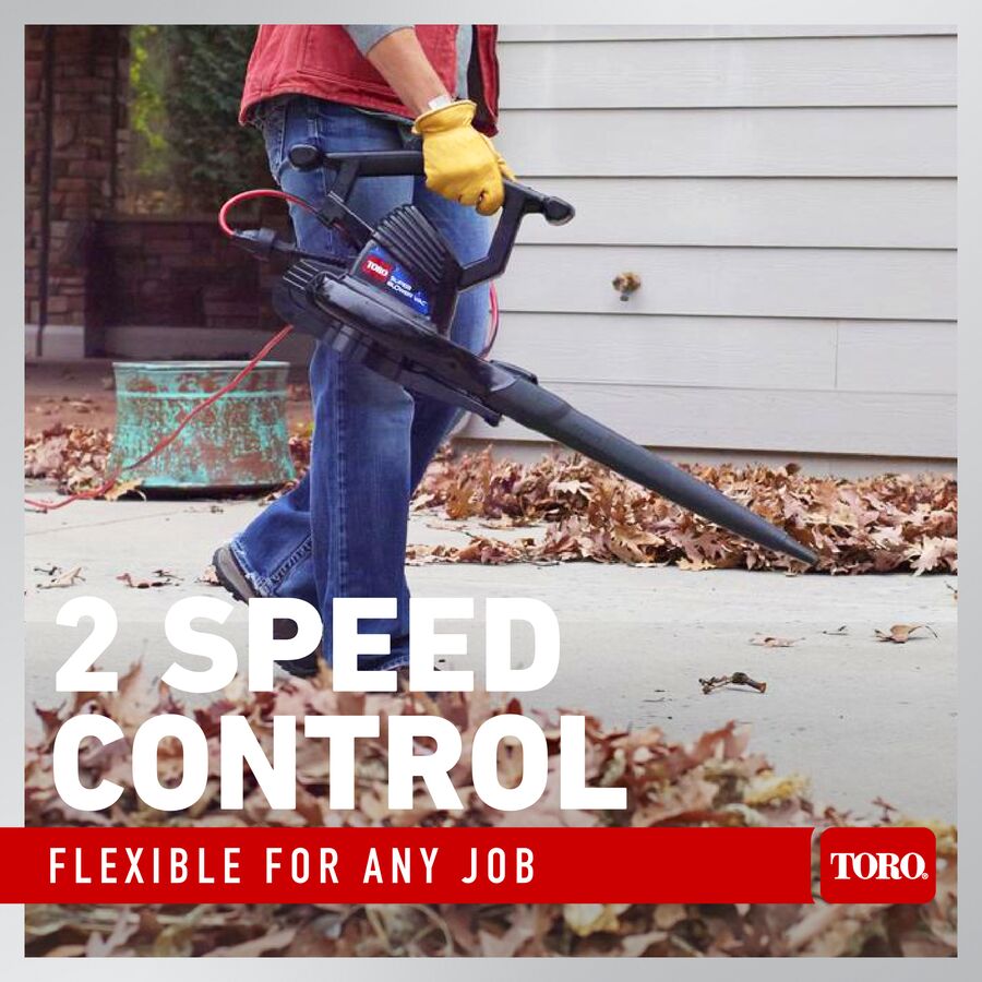 Toro 155 CFM Power Sweep™ Corded Electric Leaf Blower (51585) Toro 155 CFM Power Sweep™ Corded Electric Leaf Blower (51585)