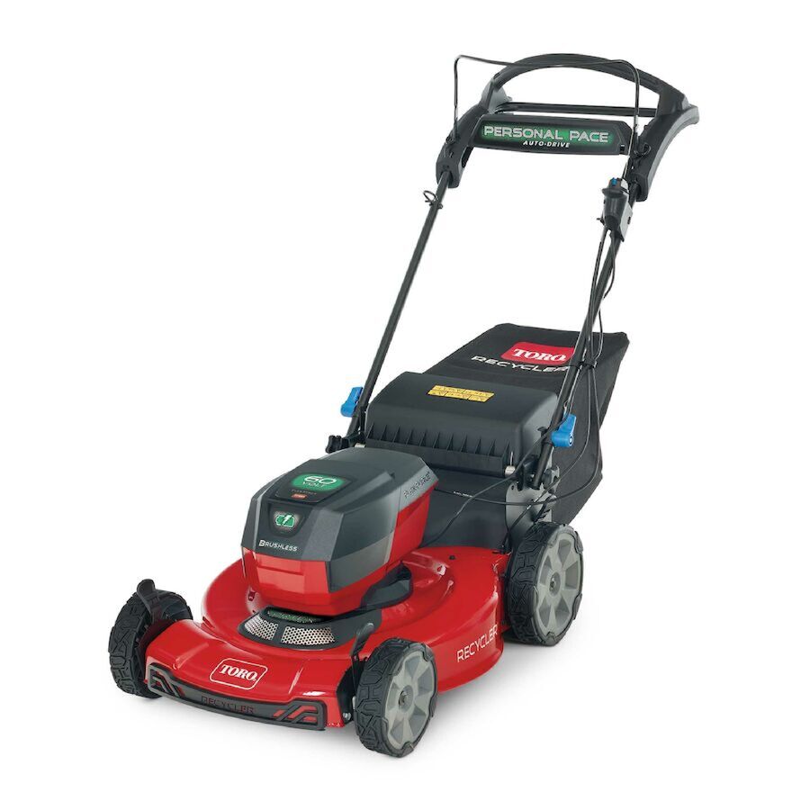 Toro 60V Max* 22 in. (56 cm) Recycler® w/Personal Pace® Lawn Mower - 6.0Ah Battery Included (21466)