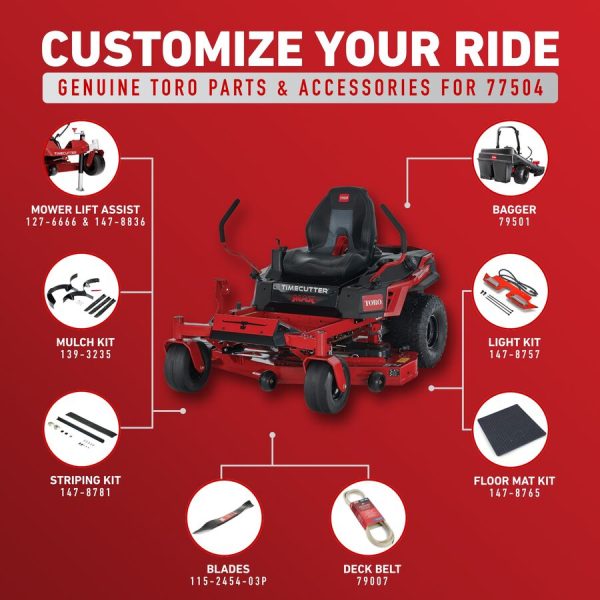 Toro 54 in. (137 cm) TimeCutter® Max Zero Turn Mower (77504)