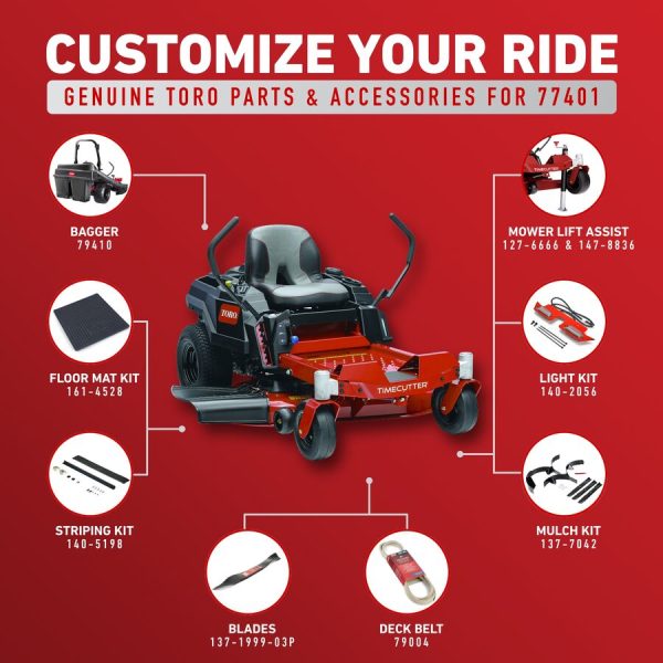 Toro 42 in. (107 cm) TimeCutter® Zero Turn Mower (77401)