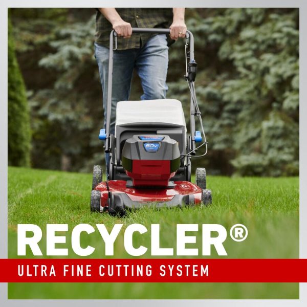 Toro 60V Max* 21 in. (53cm) Recycler® Self-Propel w/SmartStow® Lawn Mower - Tool Only (21356T)
