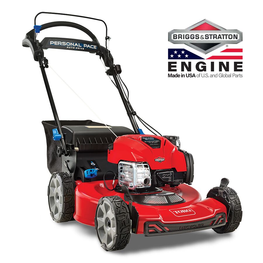 Toro 22 in. (56cm) Recycler® Electric Start w/Personal Pace® Gas Lawn Mower (21464)